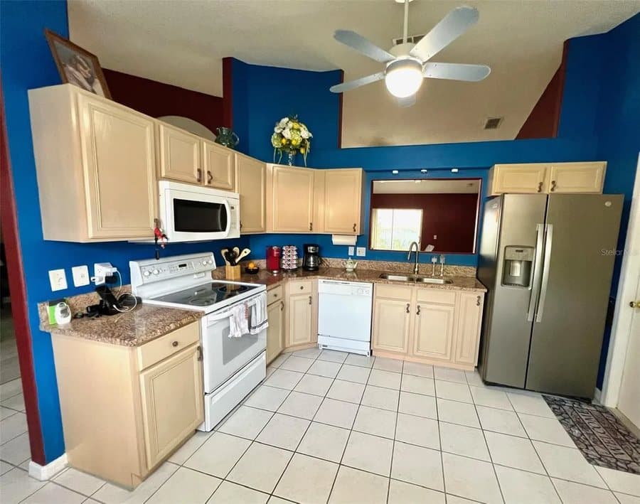 A recent single-family renovation. Kitchen, before renovation.